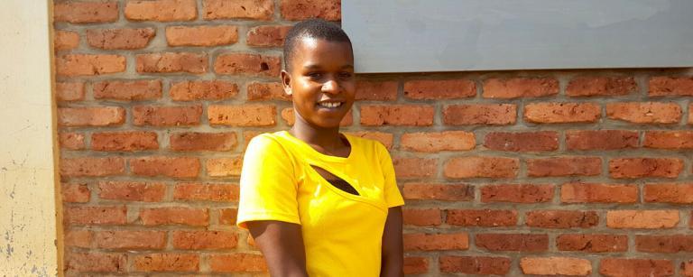 Eliane, now filled with joy and hope!